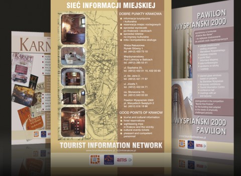 Projekt citylight&oacute;w Sieci Informacji Miejskiej, Karnetu i Pawilonu Wyspiański 2000