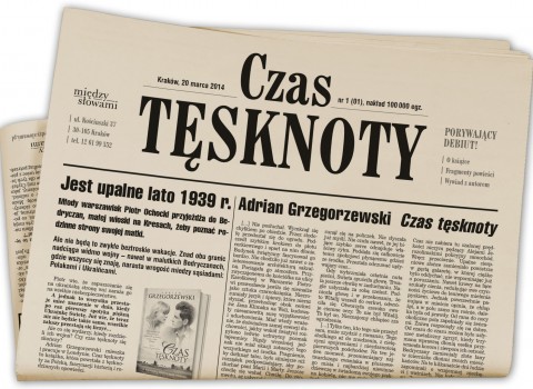 Gazeta &bdquo;Czas tęsknoty&rdquo; - Między Słowami, Wydawnictwo ZNAK